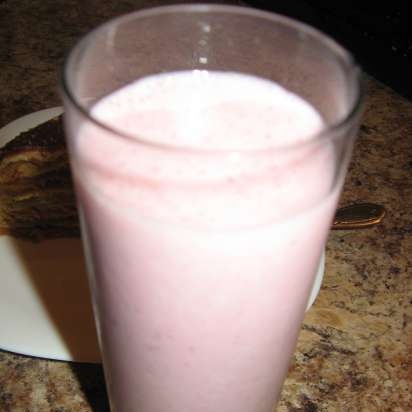 Melk Strawberry Banana Shake