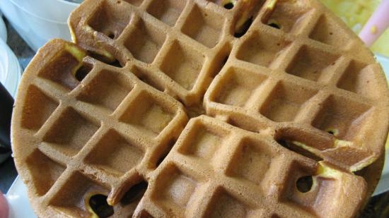 Pumpkin Waffle Mini Cake