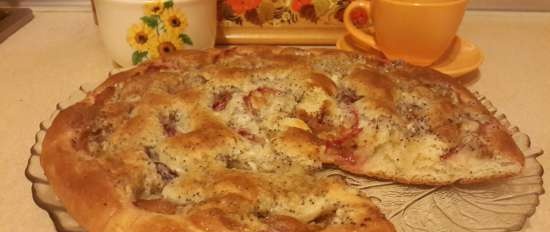 "Temptation" plum pie