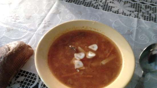 Kålsuppe med hemmelig steking (oppskrift fra familien vår)