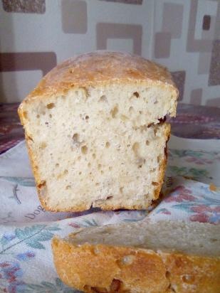 Swedish night bread Lenivka (without kneading)