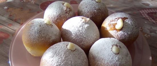 Sufganiet virtuļi no krāsns