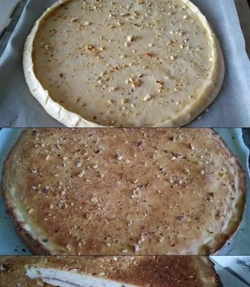 Kefir pie Pyshka