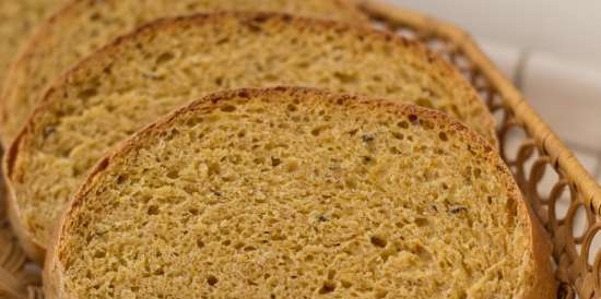 Gresskar eplebrød med lavendel (kaldgjæret)