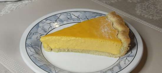 Gresskar og cottage cheese pie