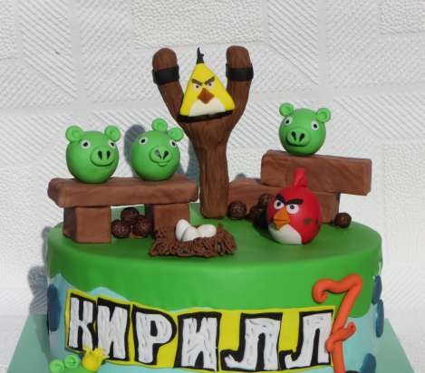 Angry Birds Cakes