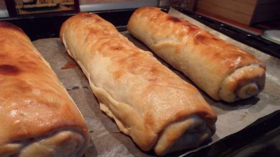 Curd dough Strudel (master class)