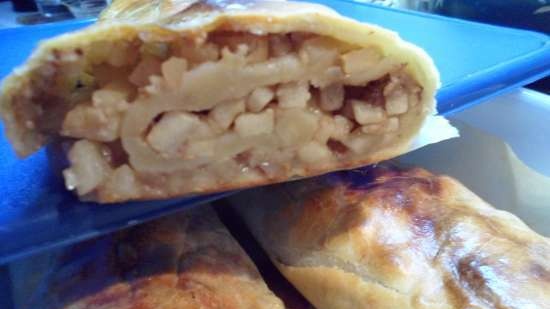 Curd dough Strudel (master class)