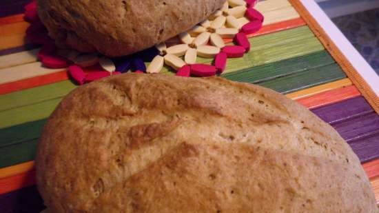 Wheat-rye bread in a bread maker (our family-proven recipe)