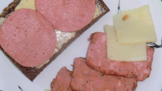 Ertepølse (Erbsenwurst, Ersatz-wurst)