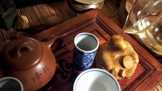 Gongfu cha or Chinese tea ceremony