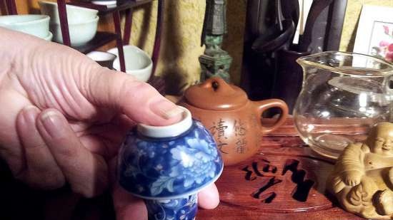 Gongfu cha or Chinese tea ceremony