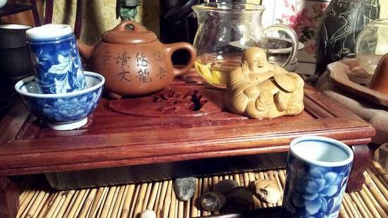 Gongfu cha or Chinese tea ceremony