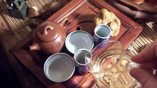 Gongfu cha or Chinese tea ceremony