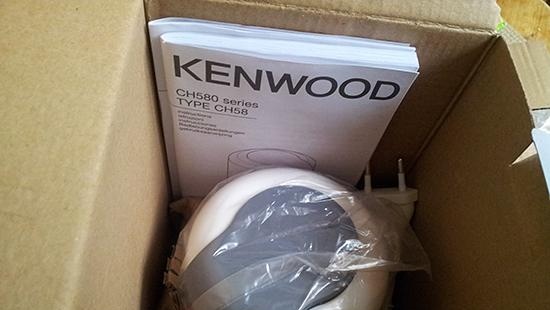 Kenwood CH 580. Chopperoversikt