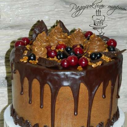 Air Snickers Cake