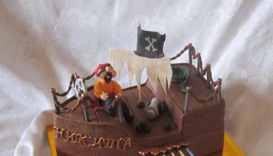 Ships and sea (cakes)