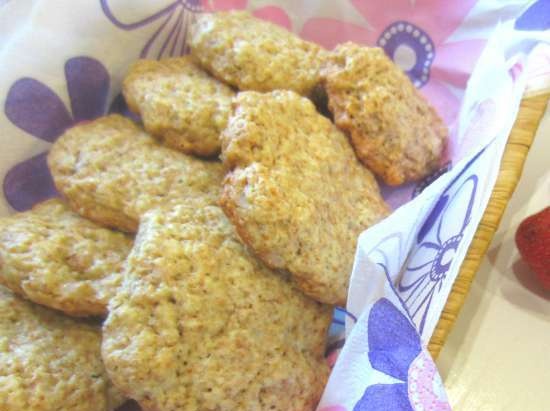 Oatmeal cookies with fiber from Ivan tea