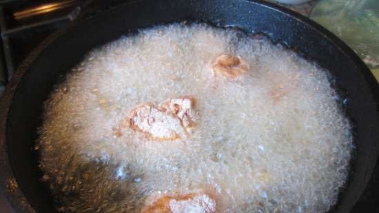 Chicken wings a la KFC with Teriyaki sauce