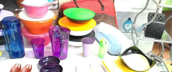 Plastic dishes Tupperware - reviews