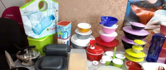 Plastic dishes Tupperware - reviews