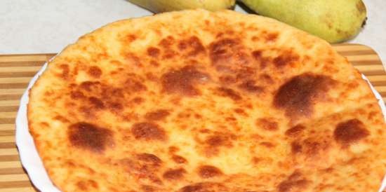 Lat khachapuri i en panne