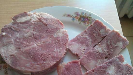 Pork ham (Steba pressure cooker)