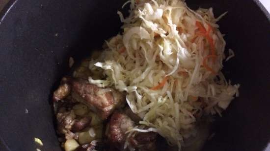 Lagman with sauerkraut