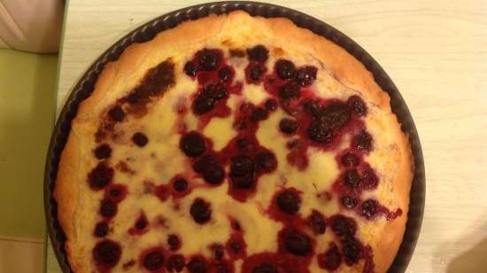 Raspberry tart (bánh pizza công chúa)