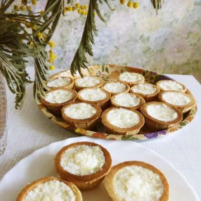 Smilšu grozi ar kokosriekstu krēmu Lēti un jautri