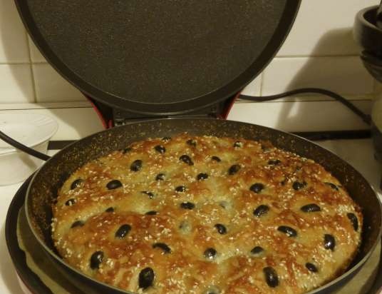 Hvete-rug nesten Focaccia