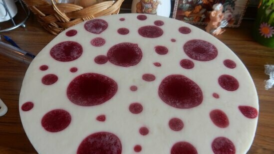 Berry Pea Cake