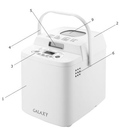 Brødmaker Galaxy GL2701