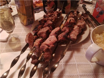 Sulīgs šašauga kebabs (gatavošanas noslēpumi)