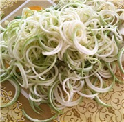 Spiralhakker (skiver, spiralizer) for kutting av grønnsaker og frukt