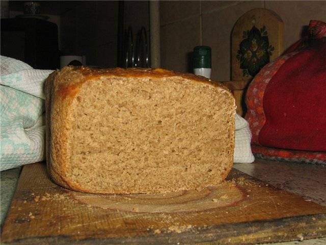 Rugbrød Uten noe (stekeovn, brødmaker, treg komfyr)