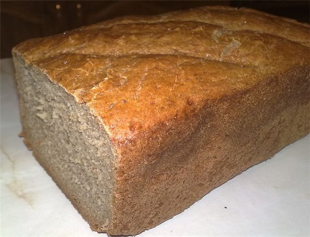 Rugbrød Uten noe (stekeovn, brødmaker, treg komfyr)