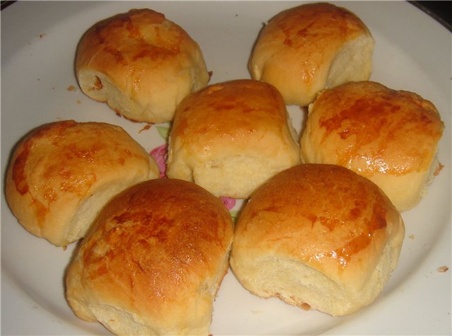 Buns with cottage cheese (Buchteln)