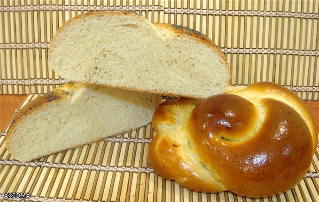 Challah av Maggie Glezer i ovnen