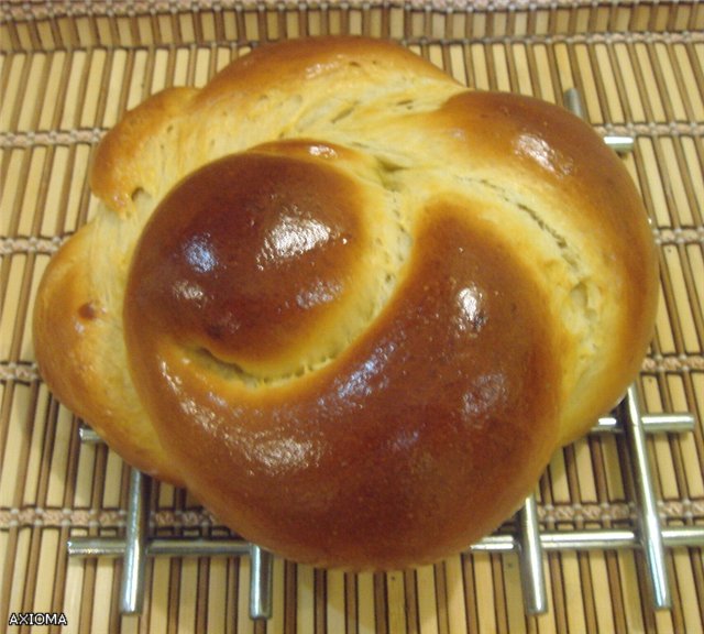 Challah av Maggie Glezer i ovnen