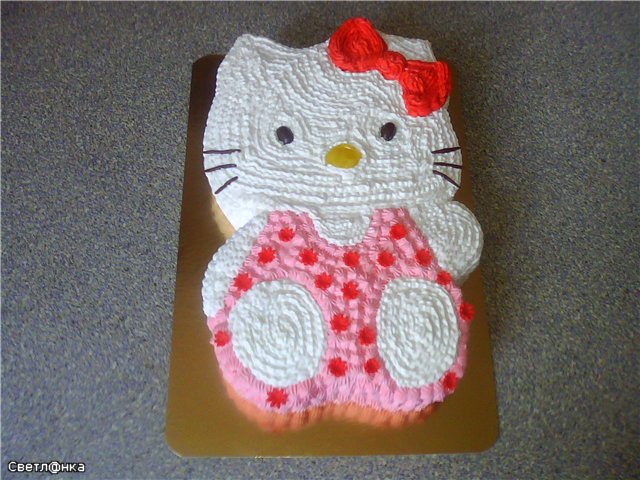 Hello Kitty Cakes