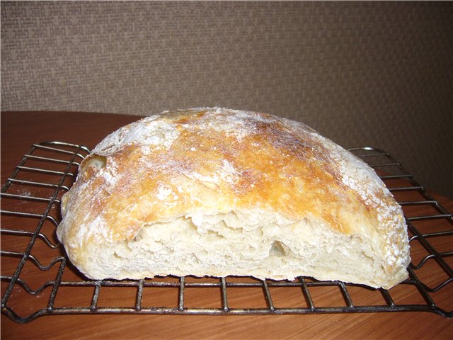 Ciabatta (without batch)