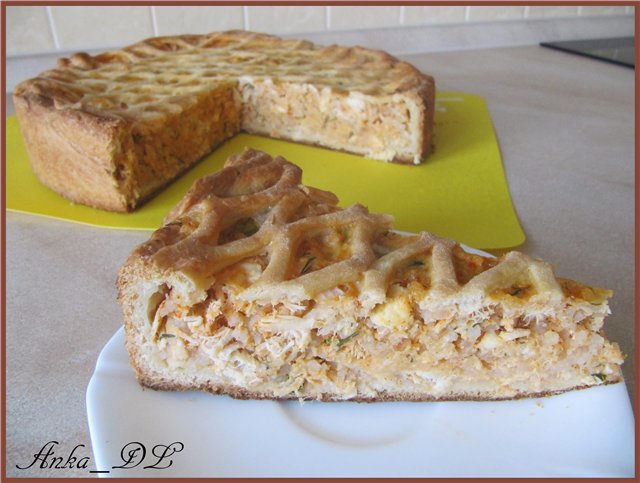 Greek chicken pie (Khoryatiki kotopita)