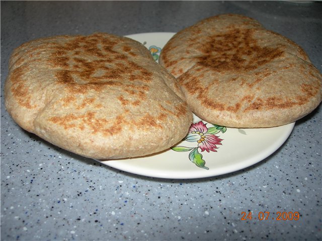 Bánh Semolina trong chảo