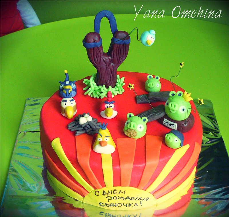 Angry Birds Cakes