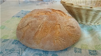 לחם קומו (Pane di Como) בתנור (לא להתבלבל עם Pane di Come Antico)