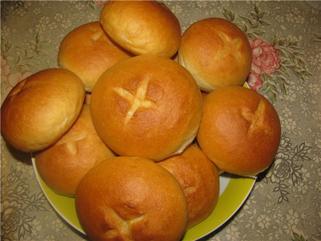 Keiserlige boller (Kaiserbrotchen)