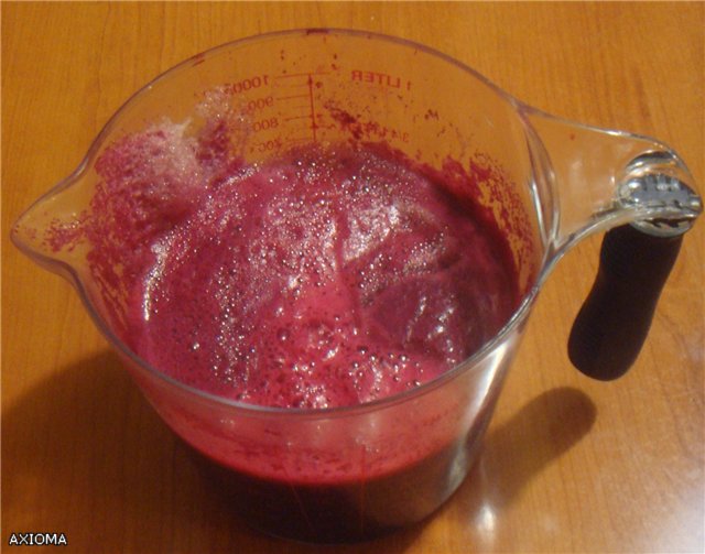 Bread with beets and caraway seeds (bread maker)