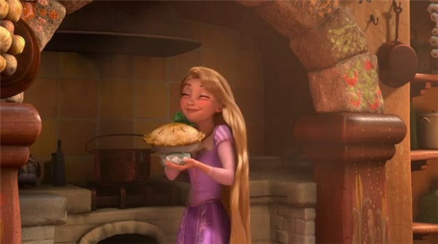 Guinness pie fra tegneserien Rapunzel: en sammenfiltret historie