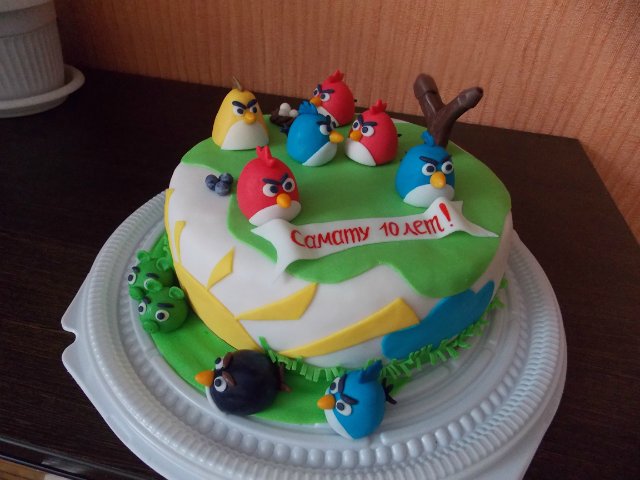 Angry Birds Cakes